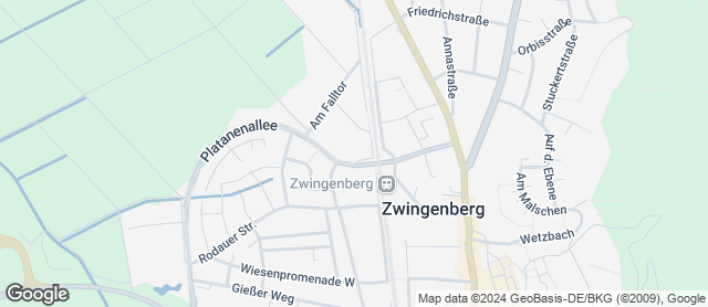 Karte mit Standort von Backwerk Rauen GmbH