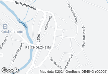 Karte mit Standort von Bäckerei Oetzel