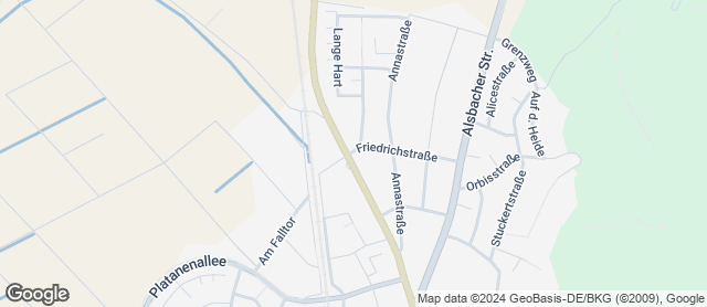 Karte mit Standort von Backparadies Hug