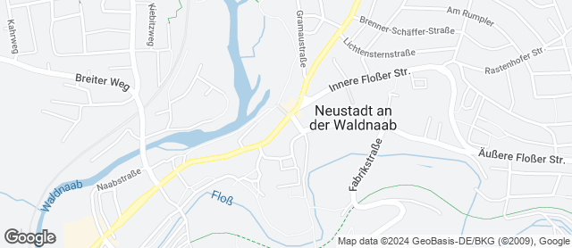 Karte mit Standort von Bäckerei Hauer - Wurzerbeck