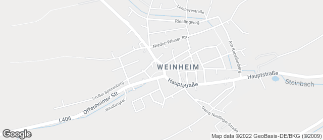 Karte mit Standort von Bäckerei Köhler
