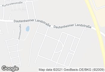 Karte mit Standort von Bäckerei Konditorei Scheubeck