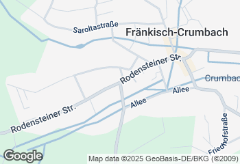 Karte mit Standort von Bäckerei Horn
