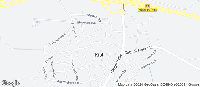 Karte mit Standort von Marktcafé Brandstetter Filiale Kist