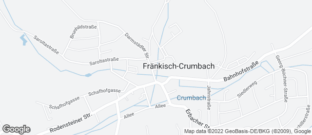 Karte mit Standort von Bäckerei Friedrich GmbH