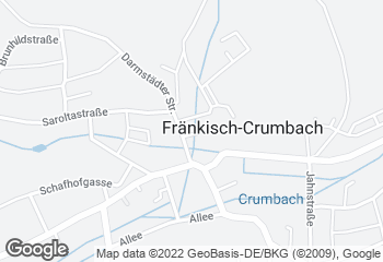 Karte mit Standort von Bäckerei Friedrich GmbH