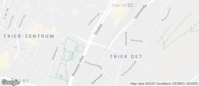 Karte mit Standort von Großbäckerei Moback GmbH