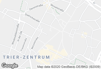Karte mit Standort von Großbäckerei Moback GmbH