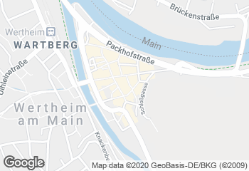 Karte mit Standort von Bäckerei Frischmuth