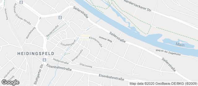 Karte mit Standort von Körner