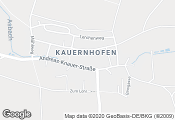 Karte mit Standort von Bäckerei Thaler
