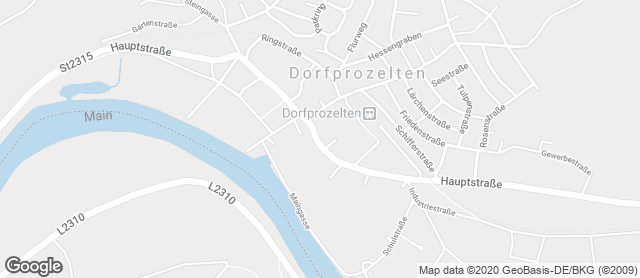 Karte mit Standort von Bäckerei Seus