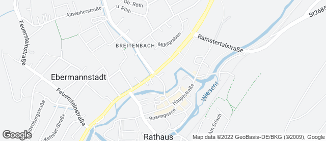 Karte mit Standort von Bäckerei Der Beck GmbH