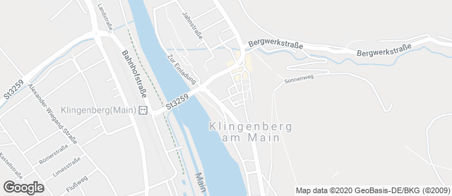 Karte mit Standort von Bäckerei Endres