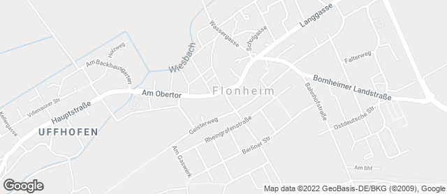 Karte mit Standort von Der Rhoihesse-Bäcker