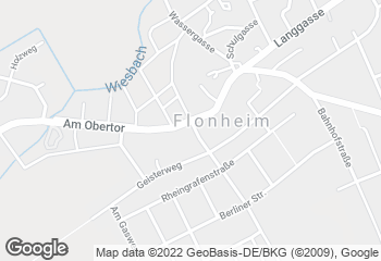 Karte mit Standort von Der Rhoihesse-Bäcker