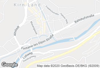 Karte mit Standort von Bäckerei Jens Fickinger