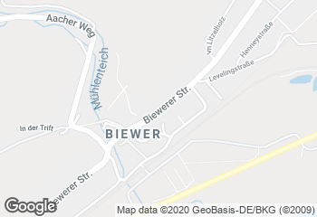 Karte mit Standort von Bäckerei Markus Schumacher