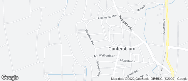 Karte mit Standort von Bäckerei Reuther