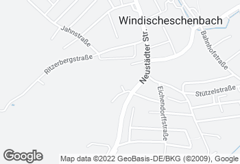 Karte mit Standort von Backhaus Kutzer GmbH