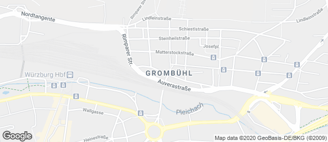 Karte mit Standort von Marktcafé Brandstetter Filiale Grombühl