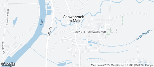 Karte mit Standort von Vier-Türme GmbH Kloster-Bäckerei