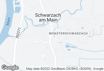 Karte mit Standort von Vier-Türme GmbH Kloster-Bäckerei