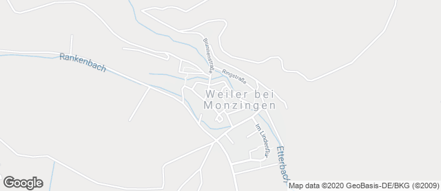 Karte mit Standort von Bäckerei Dalheimer