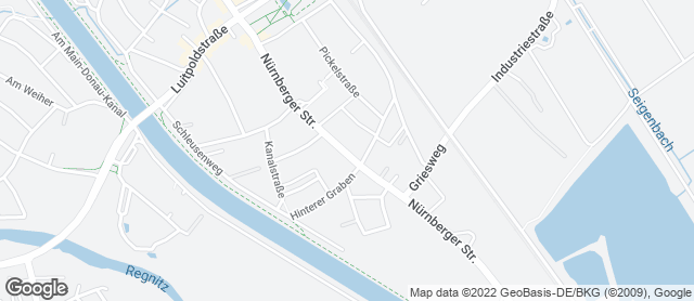 Karte mit Standort von Bäckerei Der Beck GmbH