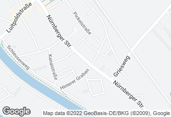 Karte mit Standort von Bäckerei Der Beck GmbH