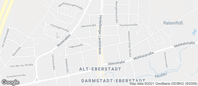 Karte mit Standort von Bäckerei-Konditorei-Cafe Hofmann