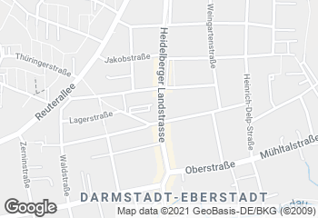 Karte mit Standort von Bäckerei-Konditorei-Cafe Hofmann