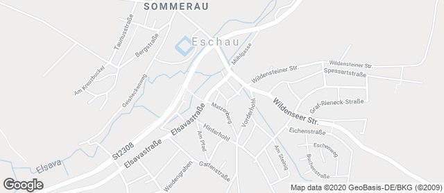 Karte mit Standort von Bäckerei Völker e. K., Inh. Timmy Markert