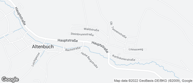 Karte mit Standort von Ruppertsbeck