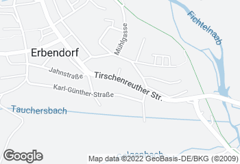 Karte mit Standort von Backhaus Kutzer GmbH