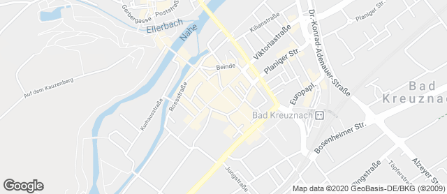 Karte mit Standort von Backhaus Schrey