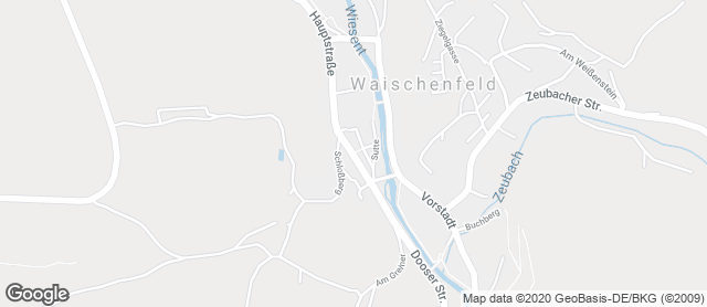 Karte mit Standort von Bäckerei Düngfelder