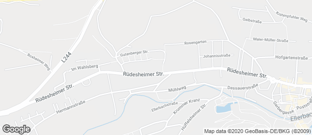Karte mit Standort von Bäckerei "Die Lohners" - Bad Kreuznach