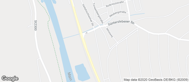 Karte mit Standort von Bäckerei Schmitt GmbH Filiale im Netto Thüngersheim