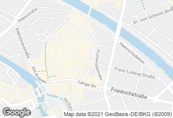 Karte mit Standort von Bäckerei Der Beck GmbH