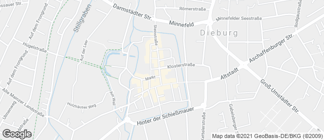 Karte mit Standort von Die Vollkornbäckerei Markus Hampel