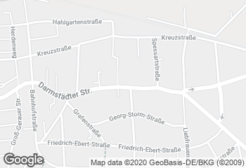 Karte mit Standort von Schäfer Dein Bäcker