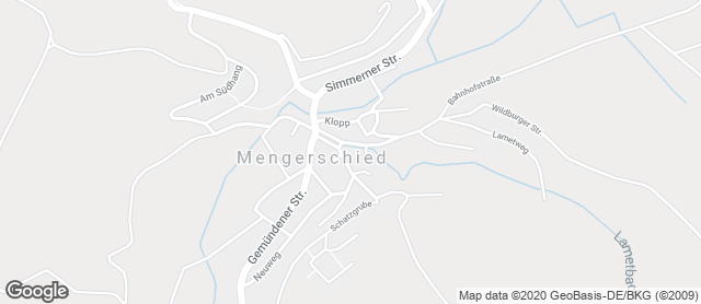 Karte mit Standort von Bäckerei Roller