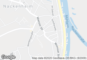 Karte mit Standort von Bäckerei Danner