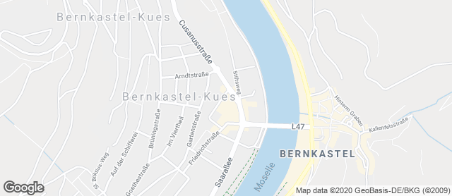 Karte mit Standort von Bäckerei "Die Lohners" - Bernkastel-Kues