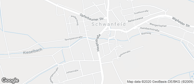Karte mit Standort von Bäckerei Dietmann