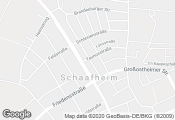 Karte mit Standort von Bäckerei Schachner - Café & Eis