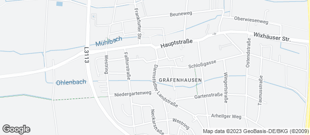 Karte mit Standort von Bäckerei Pons