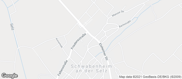 Karte mit Standort von Bäckerei Konditorei Doll