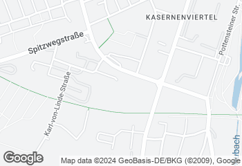 Karte mit Standort von Backhaus Kutzer GmbH
